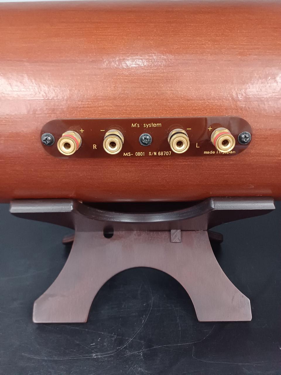 M's system 波動スピーカー MS-0801 Yahoo!オークション - 波動スピーカー エムズシステム MS-0801