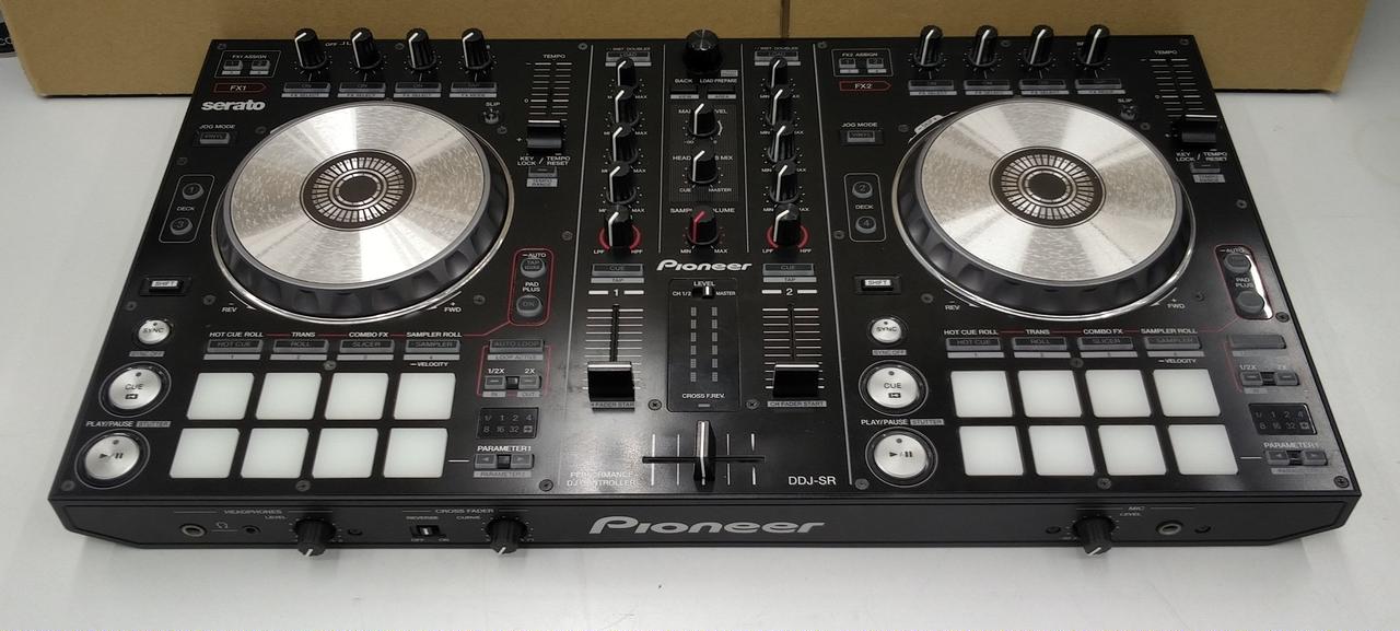 Pioneer DDJ-SR DJコントローラー 箱あり PIONEER DDJ-SR DJ Controller Set For Serato DJ Compact Black