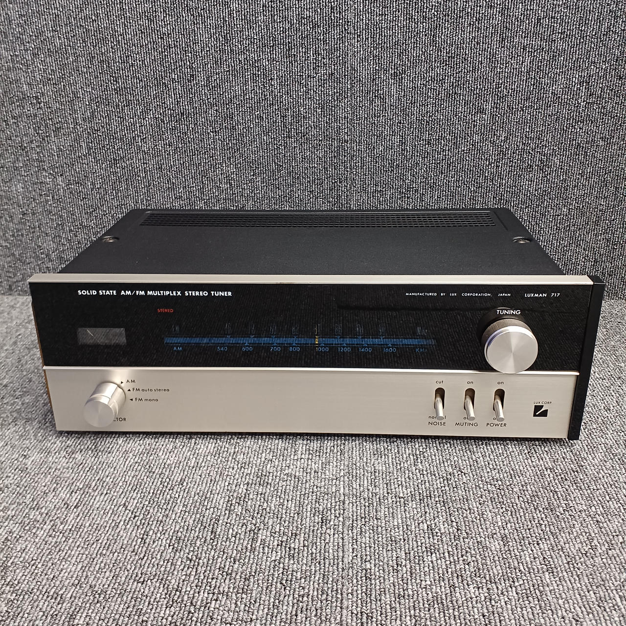 【美品】LUXMANT-1 AM/FM ステレオチューナーラックスマン 完全動作品】極美品です LUXMAN 5T10 FM専用チューナー レア 美品