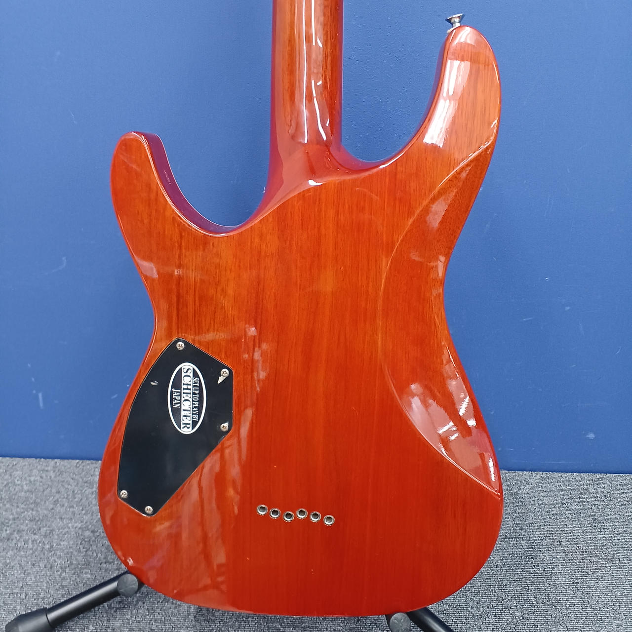 Schecter　Diamond Series エレキギター オレンジ Schecter Diamond Series Tempest Orange – Chicago Music Exchange