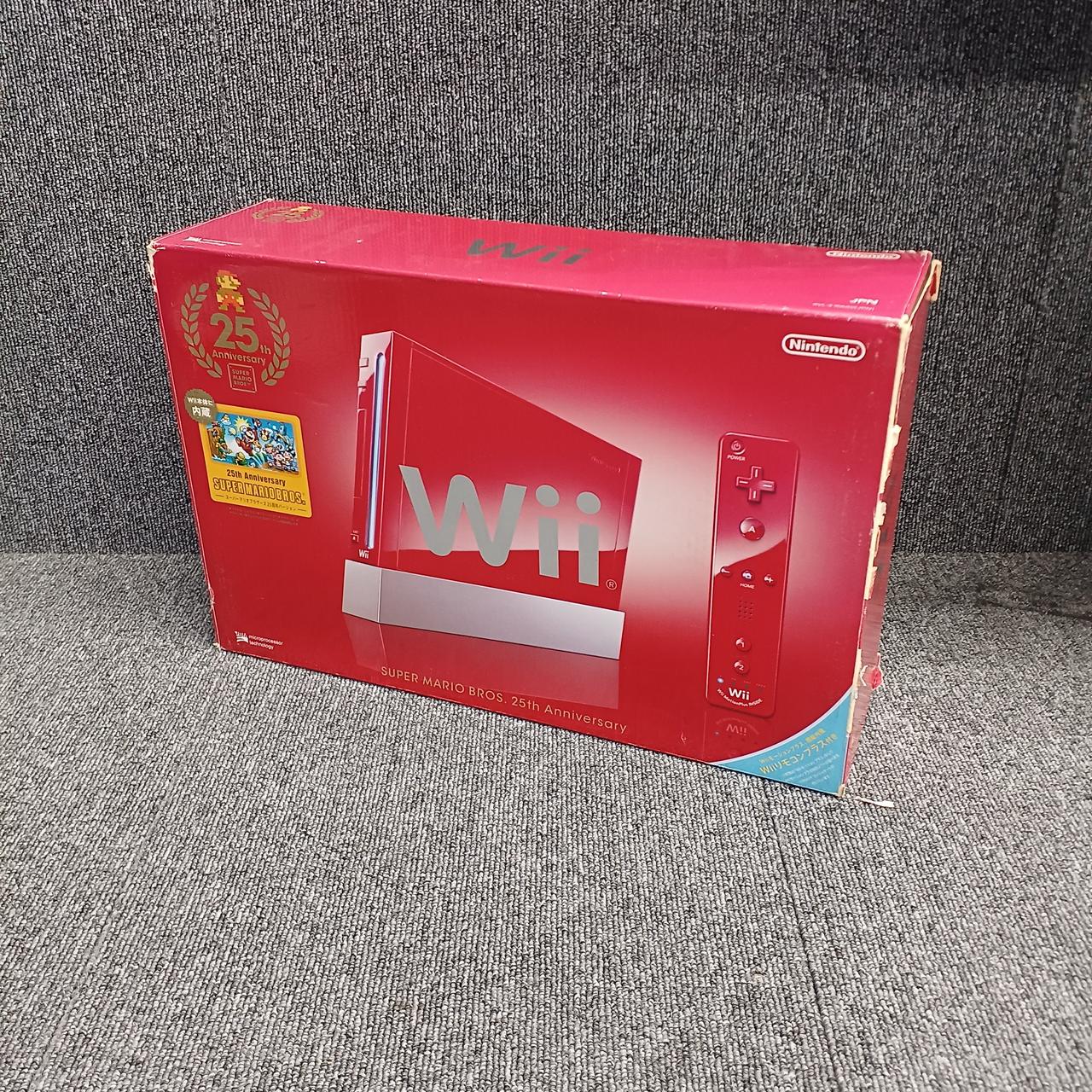 【限定品】美品　スーパーマリオ２５周年記念仕様 Nintendo Wii スーパーマリオ 25周年限定モデル 美品 希少