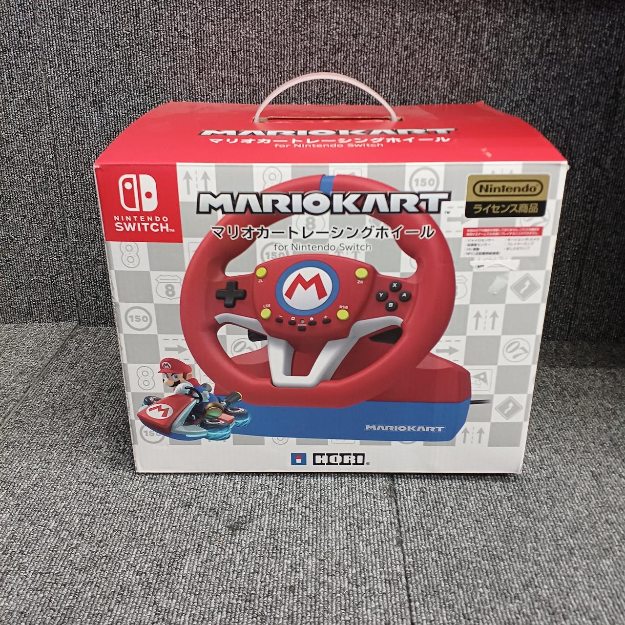 【新品•未使用】マリオカートレーシングホイールDX HORI HORI (ホリ) マリオカートレーシングホイール DX for Nintendo