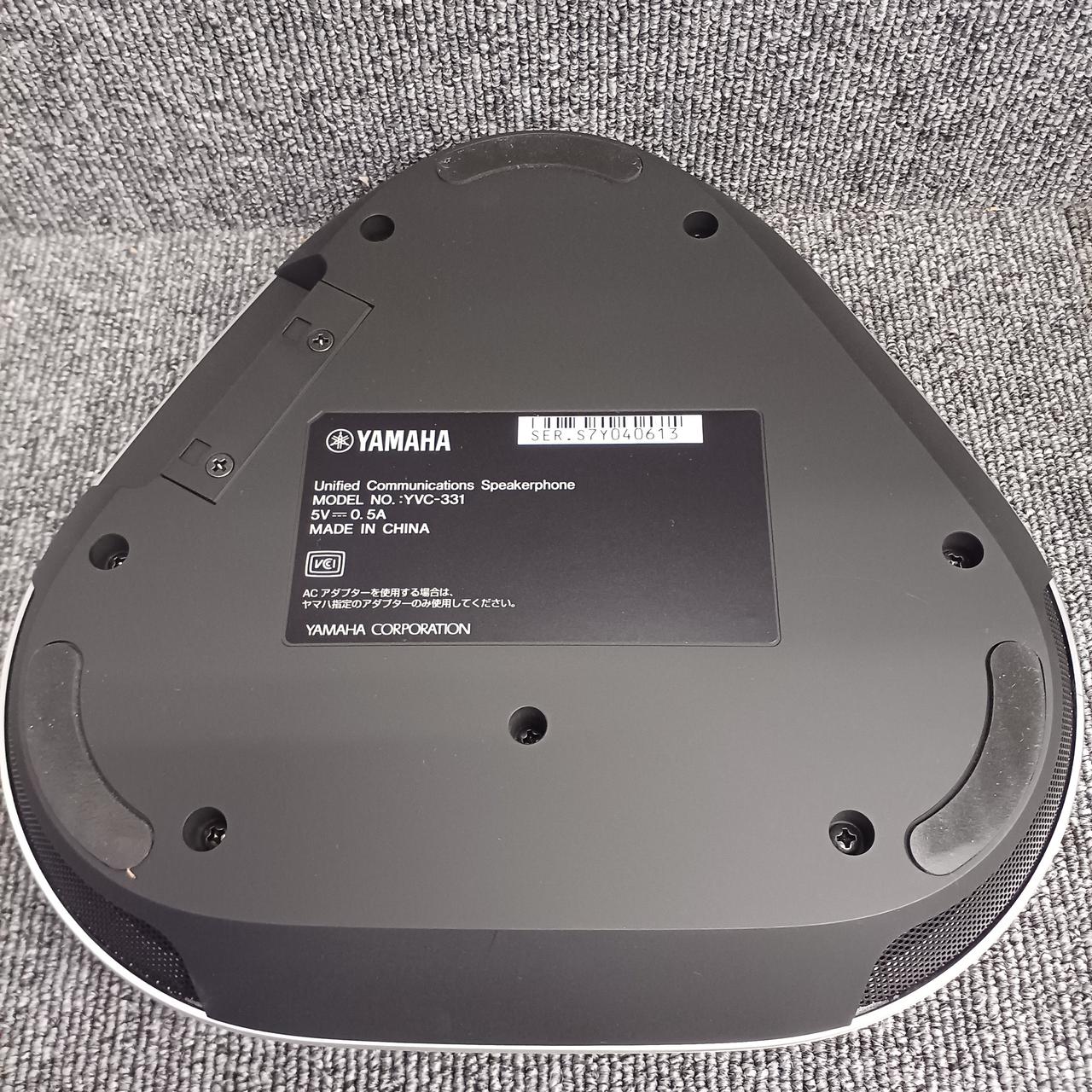 【未使用】YAMAHA YVC-331 スピーカーフォン YAMAHA（ヤマハ）YVC-331 | Web会議・オンライン会議のための通販│VTV