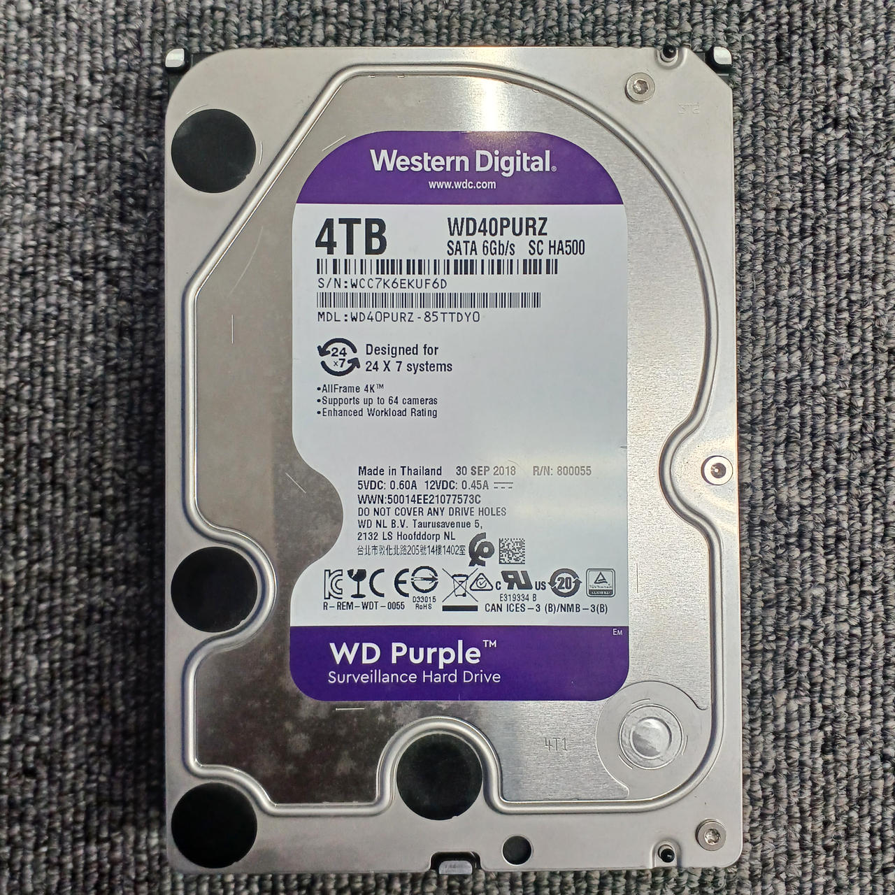 WESTERN DIGITAL|HDD 4TB|【ハードオフ公式通販】オフモール
