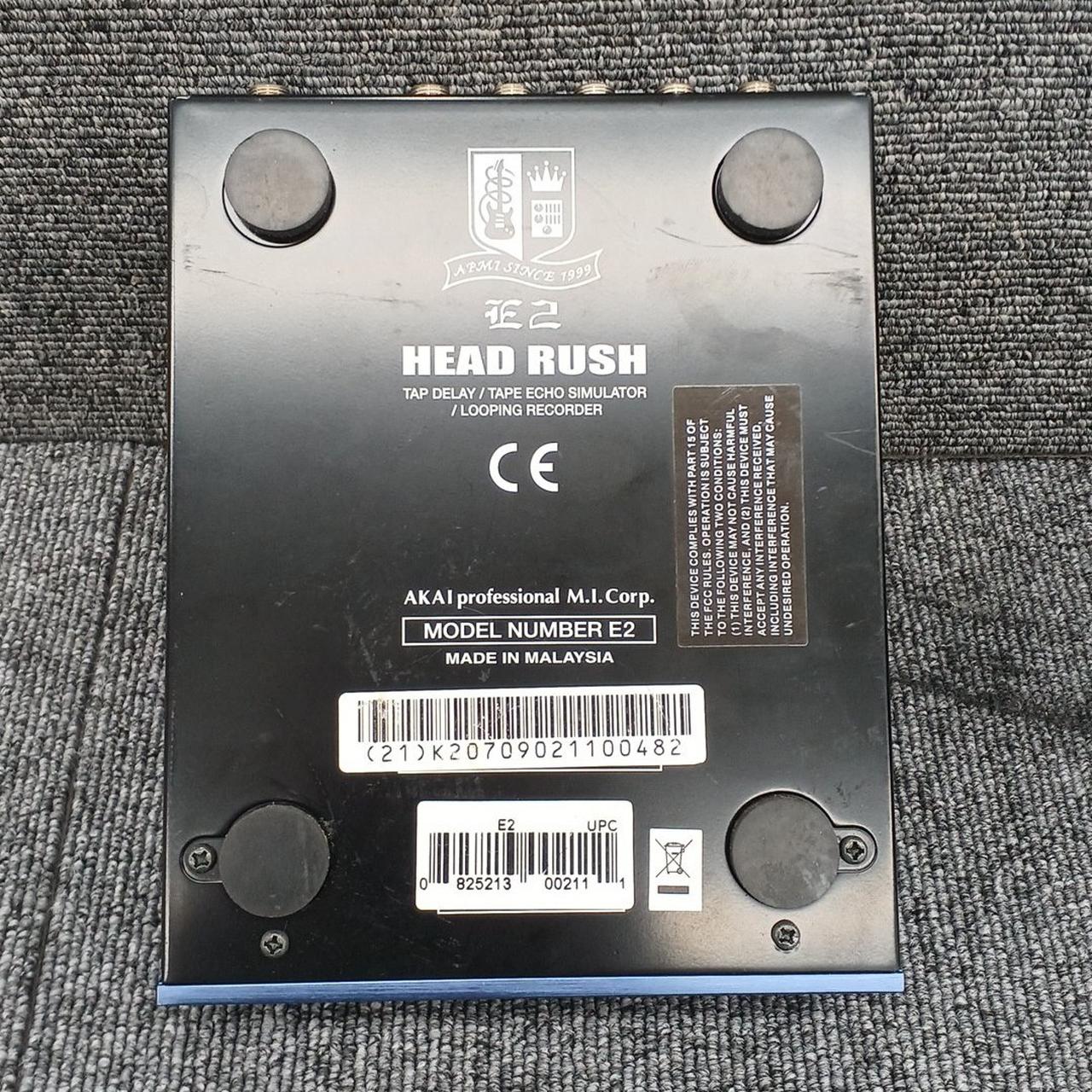 HEAD RUSH E2 AKAI エフェクター ディレイ ルーパー アカイ(AKAI