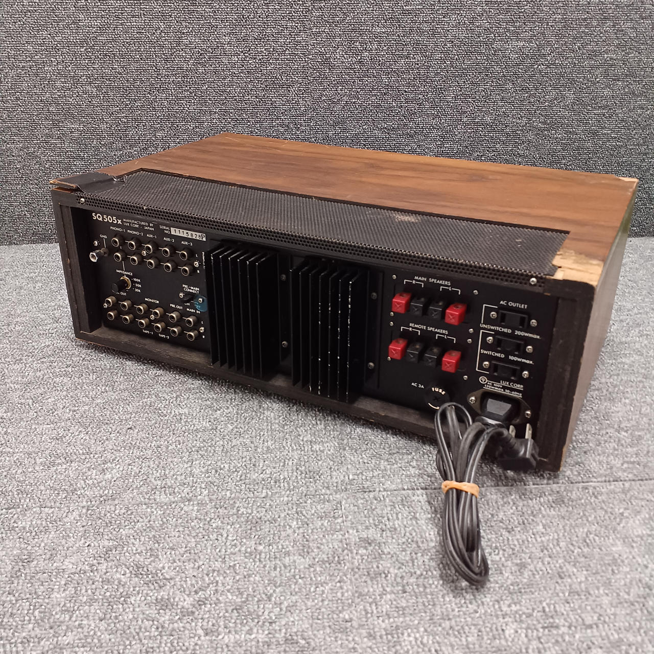 luxman ラックスマン SQ-505x プリメインアンプ LUXMAN ラックスマン SQ505X プリメインアンプ - 中古オーディオ