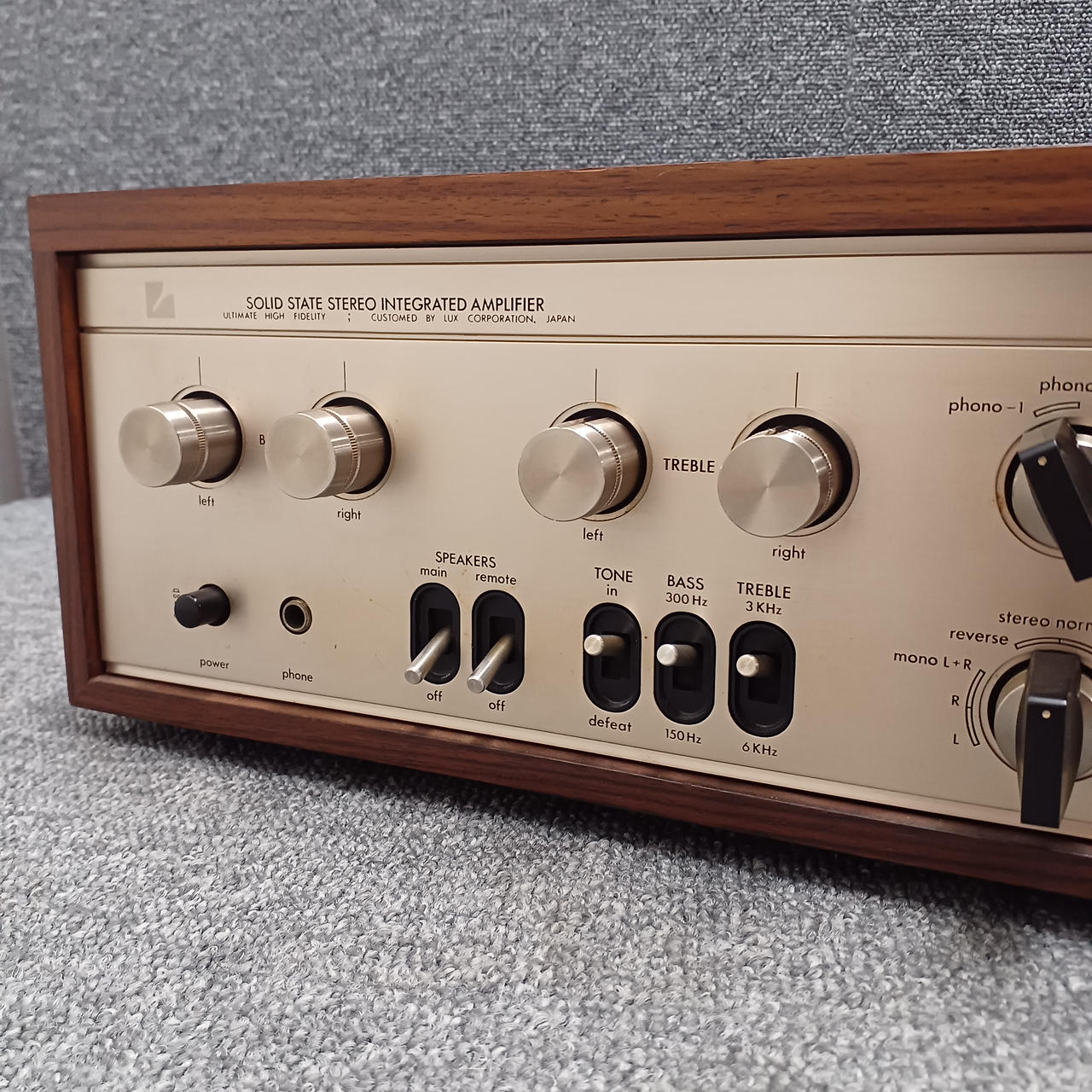 LUXMAN L-510 プリメインアンプ LUXMAN ラックスマン L-510 プリメインアンプの買取実績 | 大阪