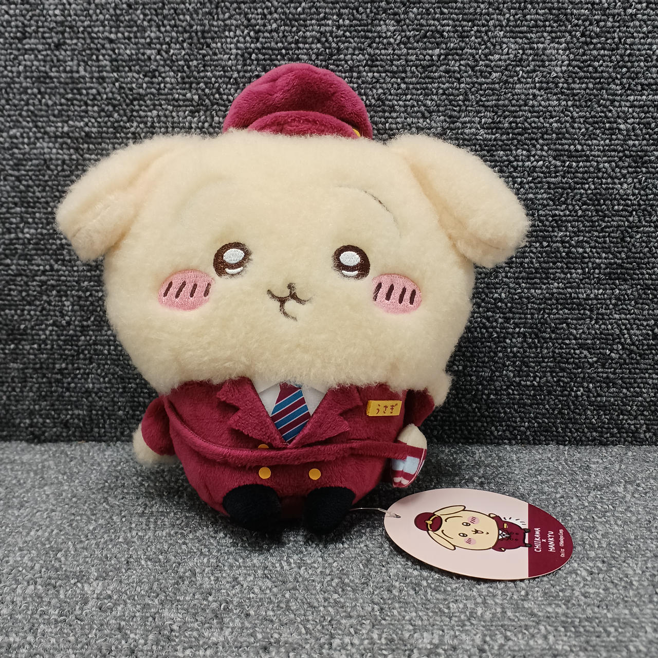 ネームプレート上下反転エラー品? 阪急電車ぬいぐるみ ちいかわ 3種まとめ売り ネームプレート上下反転エラー品? 阪急電車ぬいぐるみ ちいかわ