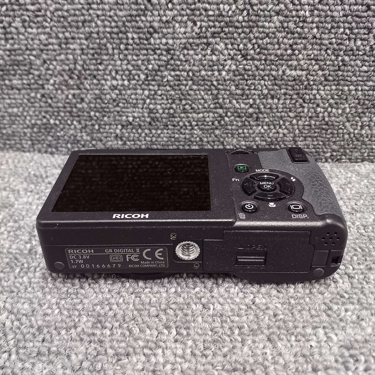 【美品】RICOH GR2 Ricoh Câmera digital GR II com LCD de 7 cm (preto) | Amazon.com.br