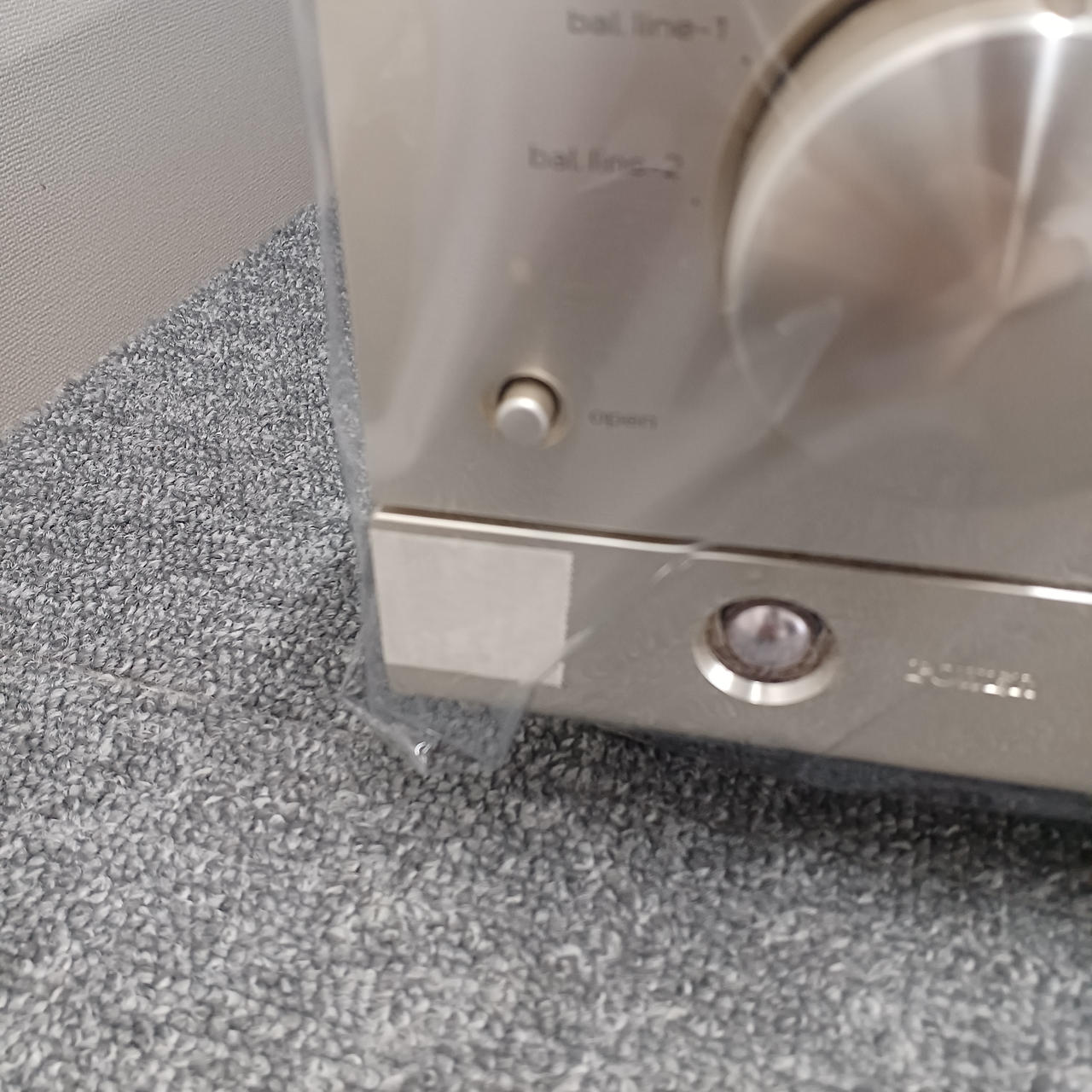 テーピングしています。