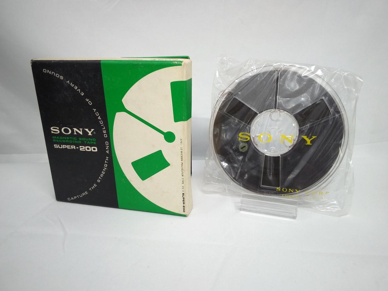 SONY ULH-7-550-BL】 オープンリールテープ 7号 10本セット (未開封9本