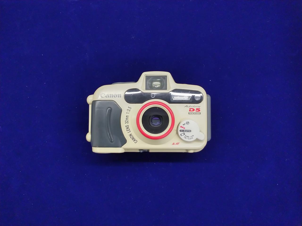 Canon Autoboy D5 コンパクトカメラ（Canon Autoboy D5 の使い方