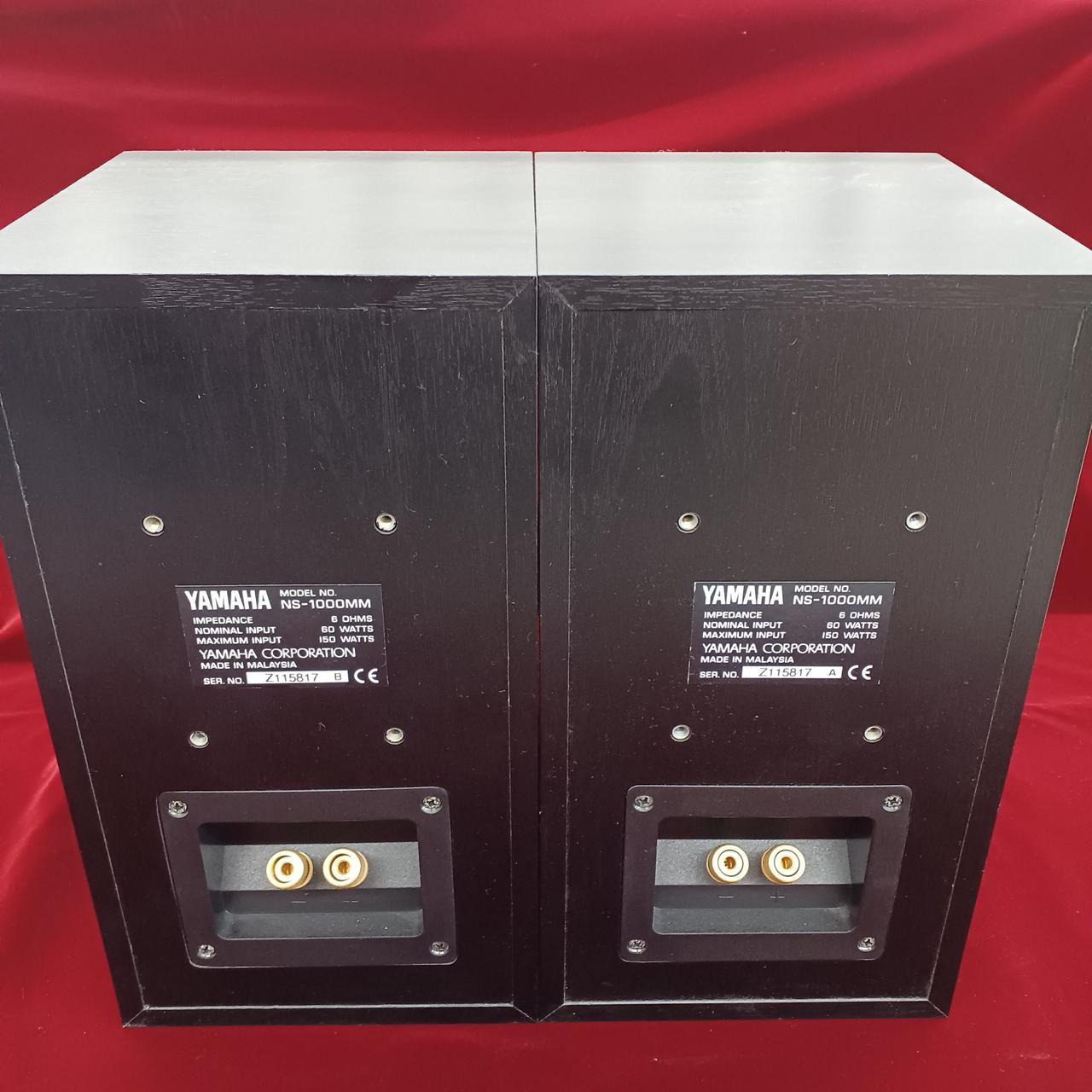 ヤマハ　YAMAHA NS-1000MM ペア　 美品　動作良好シリアル番号同番 中古】YAMAHA NS-1000MM スピーカー ペア シリアル同番 Z111235