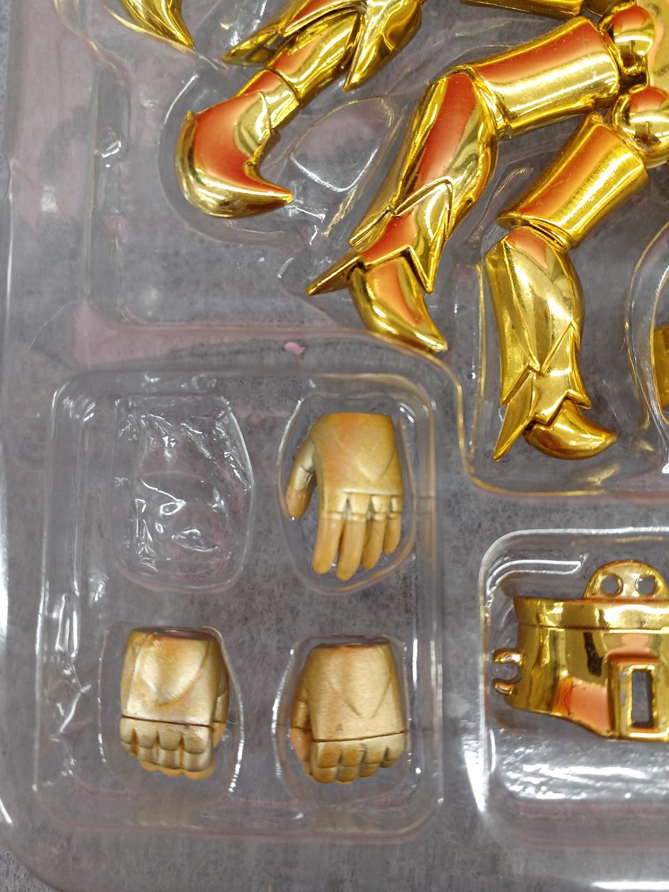 手のパーツ欠品