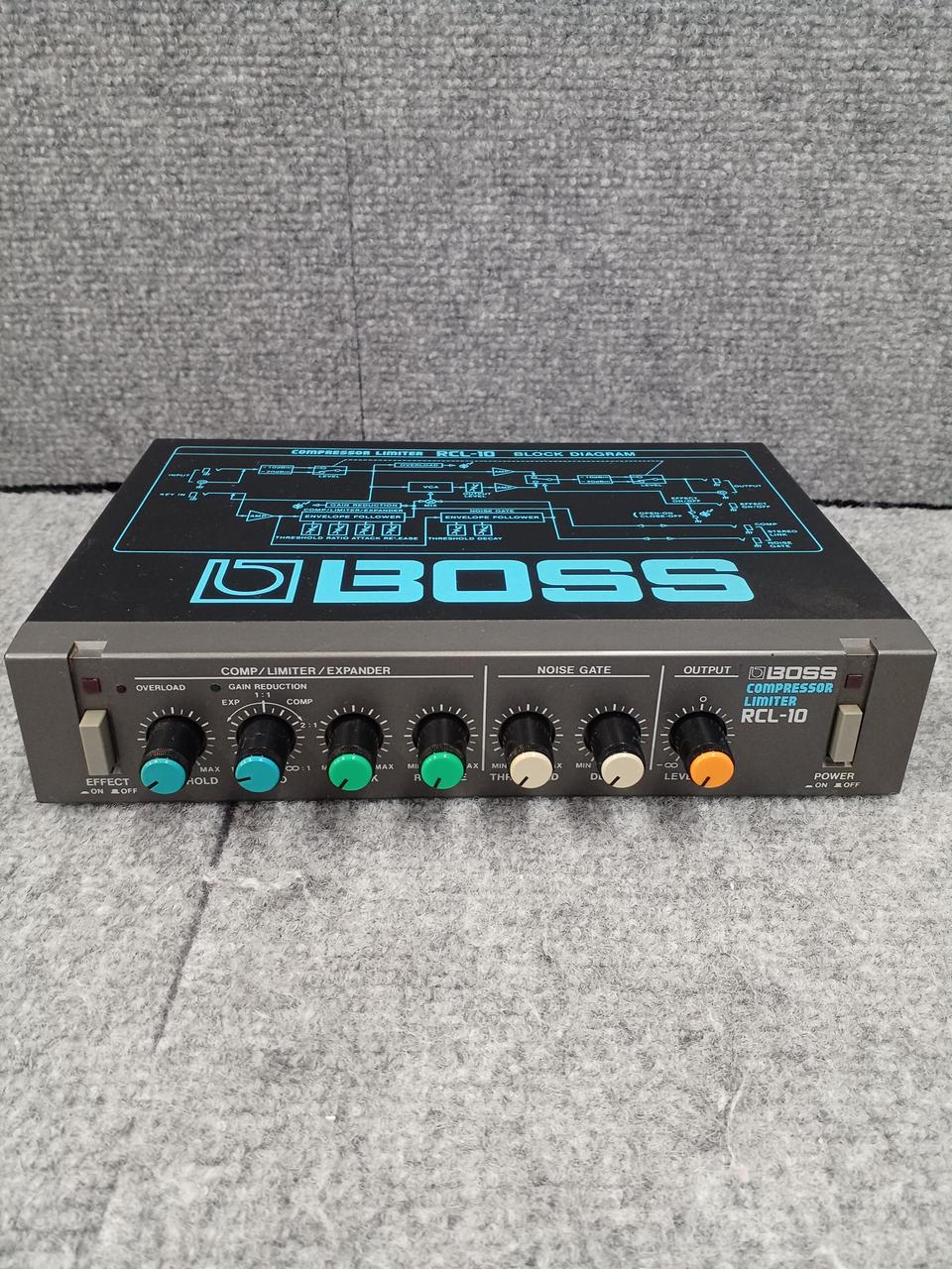 Boss RCL-10 Compressor Limiter Gate Guitar and Bass Effect