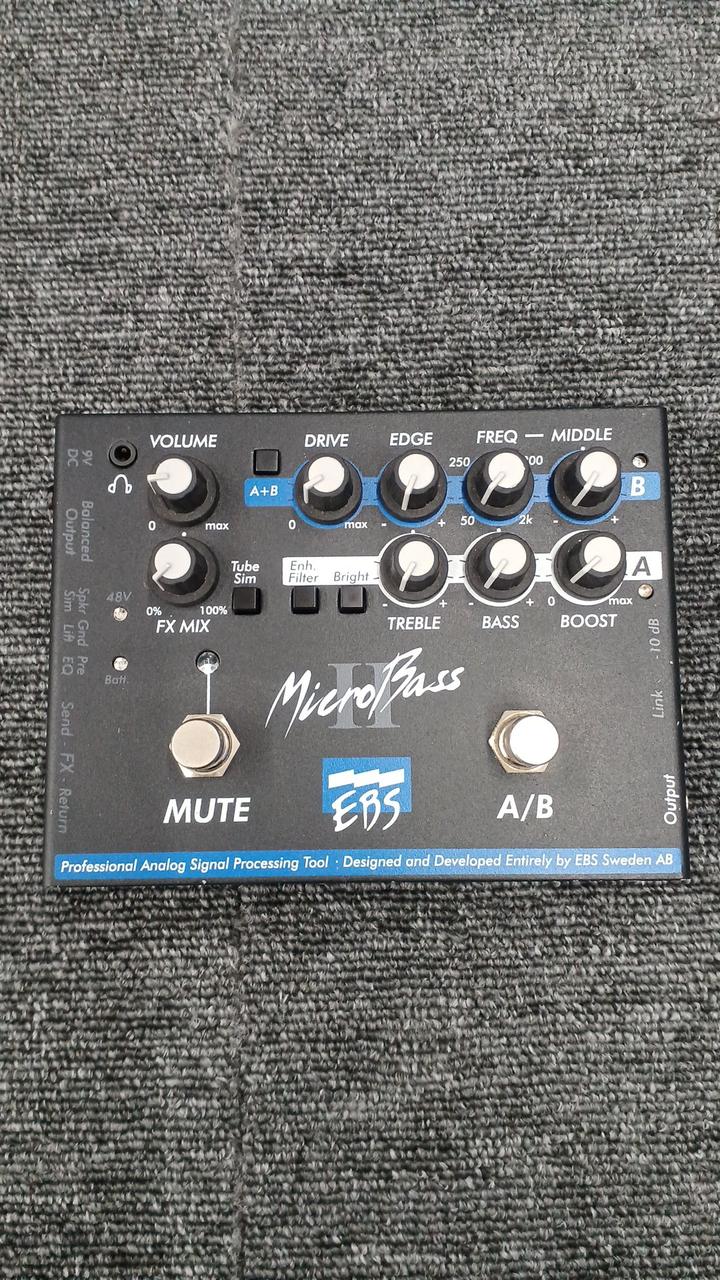 Micro Bass2 エフェクター A/Bスイッチ付き Micro Bass2 エフェクター A/Bスイッチ付き Micro Bass2 エフェクター