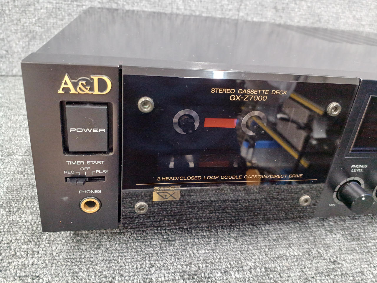 ジャンク不動　A&D GX-Z7000 カセットデッキ A&D|カセットデッキ|【ハードオフ公式通販】オフモール|1011170000010001