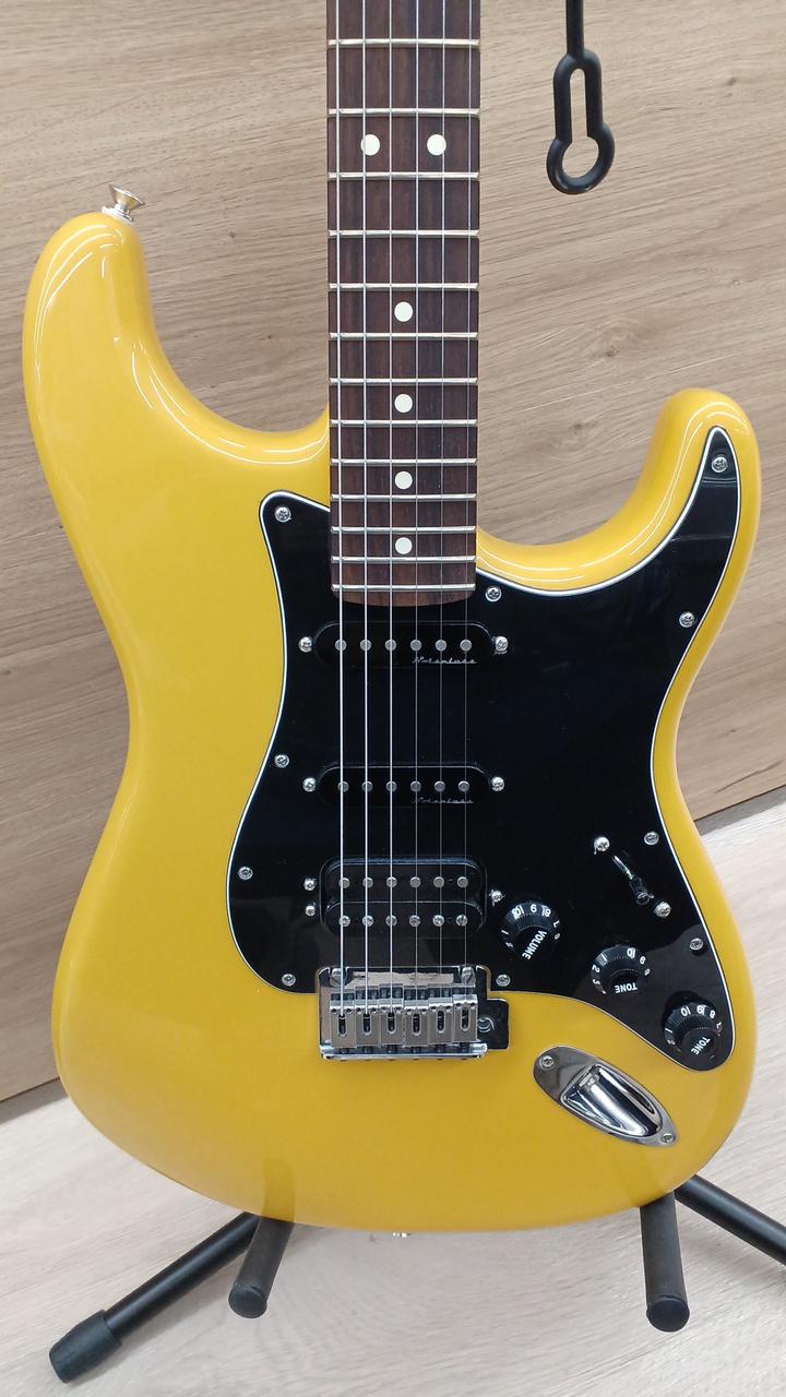 ストラトキャスターメキシコ エレキギター イエロー FENDER MEXICO|エレキギター ストラトキャスタータイプ|【ハードオフ