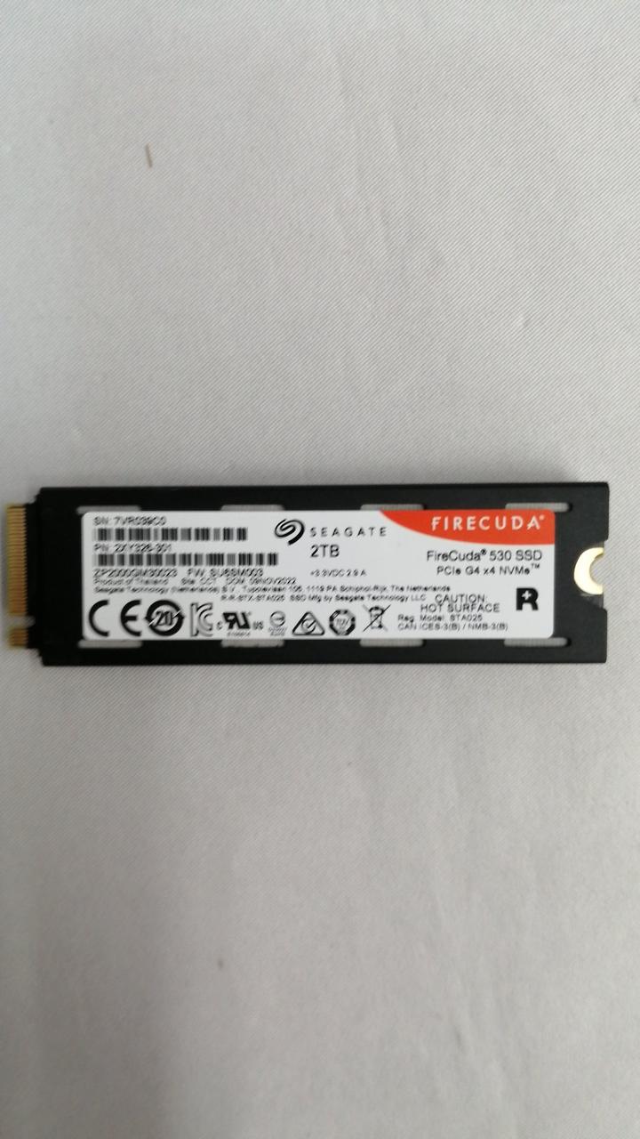 Seagate FireCuda 530 M.2内蔵SSD ヒートシンク 1TB