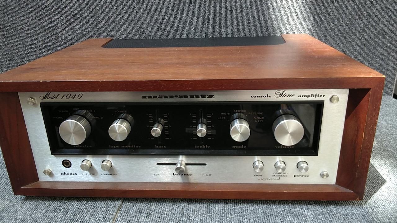 マランツ　Marantz Model 1040プリメインアンプ マランツ Marantz Model 1040プリメインアンプ Marantz Model 1040の