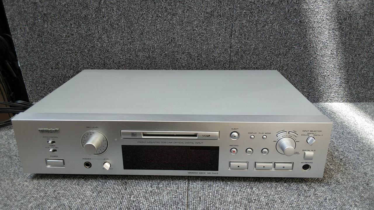 TEAC MDプレーヤー　MD5 Yahoo!オークション -「teac md-5」の落札相場・落札価格