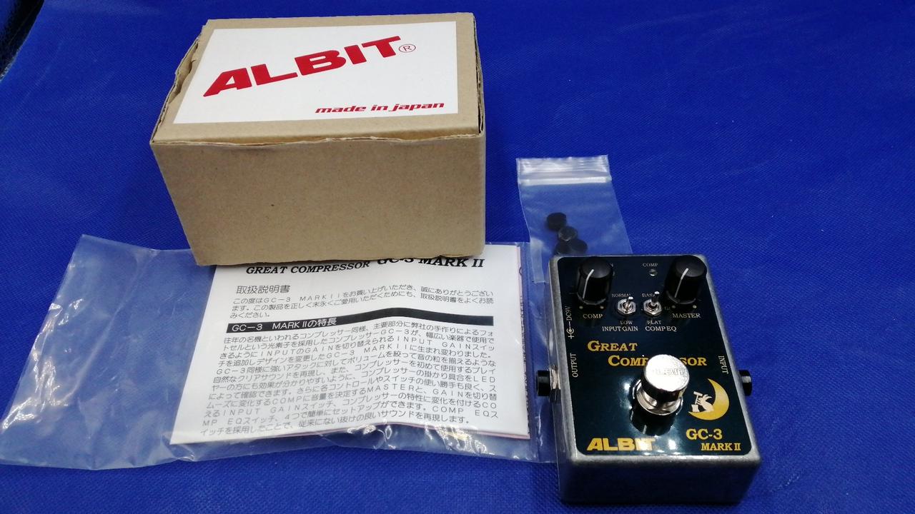 ALBIT ベース　コンプレッサー　エフェクター ALBIT|ベース用エフェクター（コンプレッサー）|HARDOFFオフモール