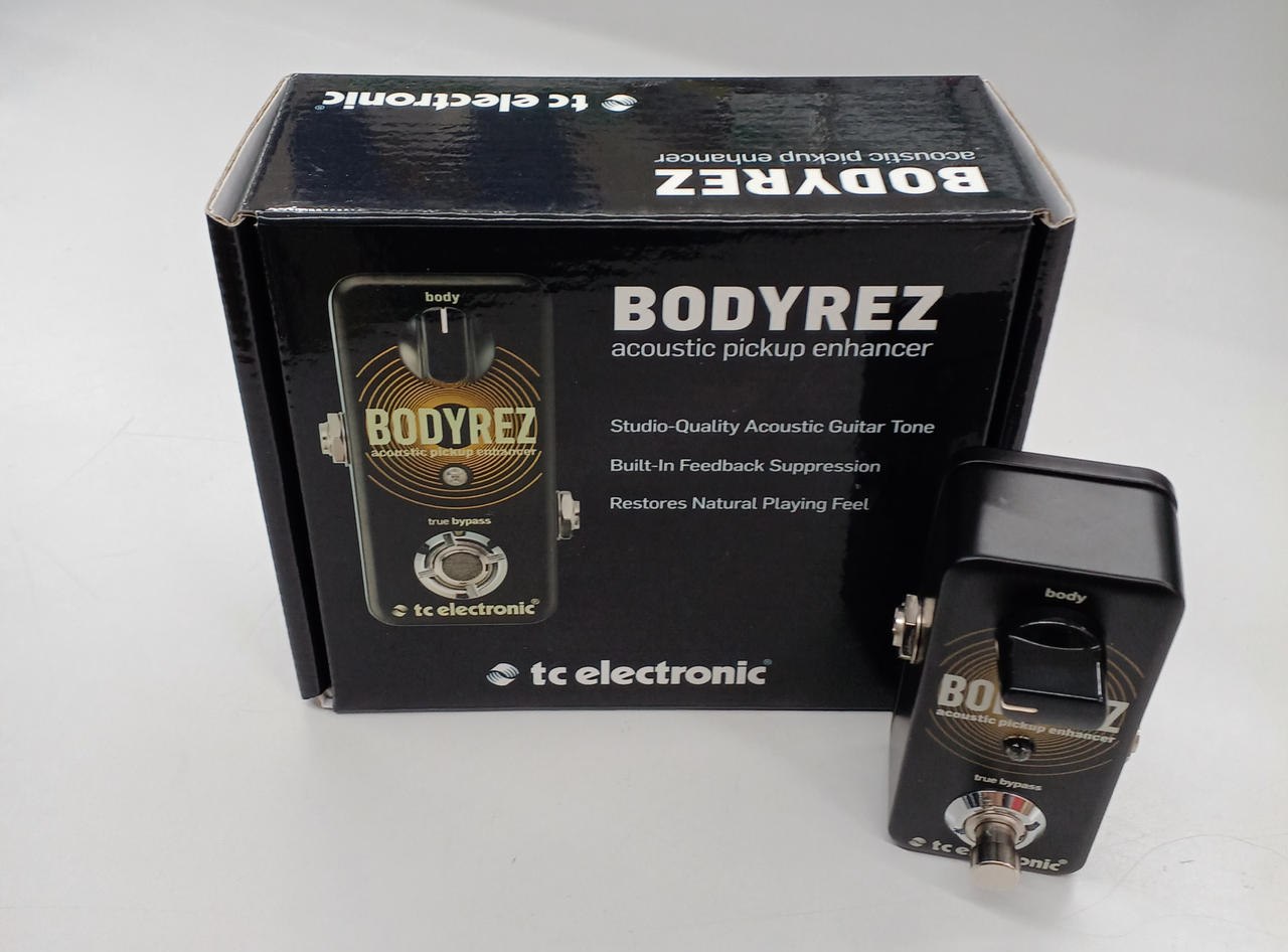 【美品】tc electronic BODYREZ エフェクター TC ELECTRONIC/BodyRez アコースティック・ピックアップ