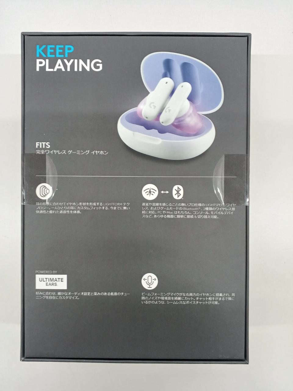 logicool FITS ゲーミングワイヤレスイヤホン　未開封品 Amazon.co.jp: Logicool G ワイヤレス ゲーミング イヤホン G