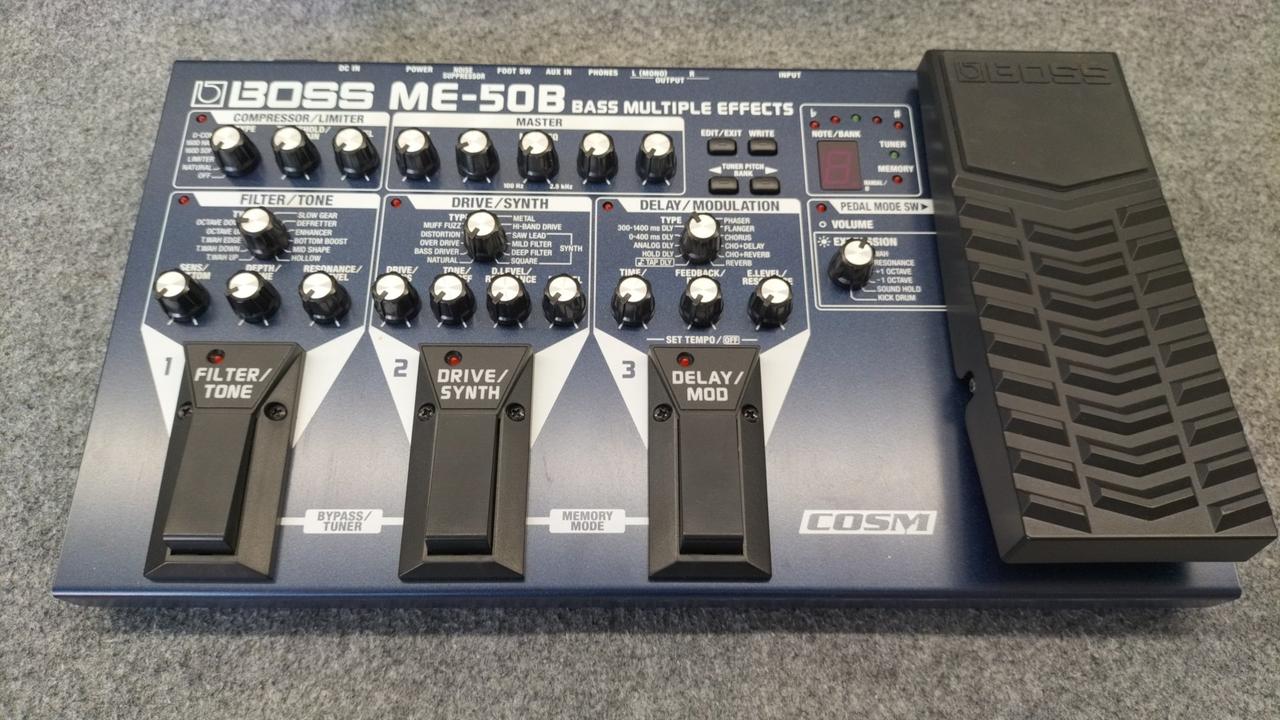 Boss   ME-50B   ベース用マルチエフェクター BOSS - ME-50B | Bass Multiple Effects