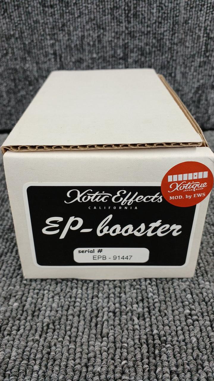 【元箱付き】 XOTIC EP-booster エフェクター クリーンブースター XOTIC (エキゾチック)EP Booster クリーンブースター【現物写真