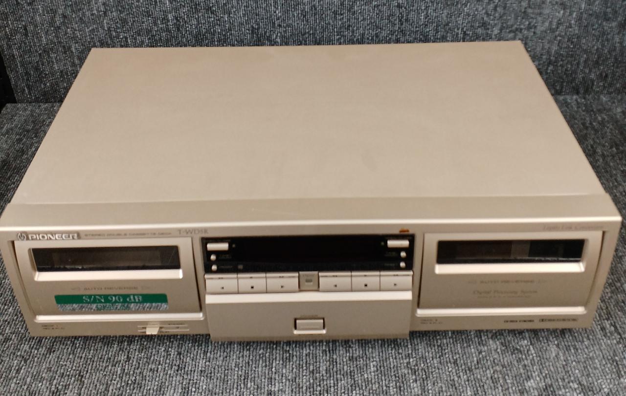 PIONEER 型番：T-WD5R ダブルカセットデッキ
