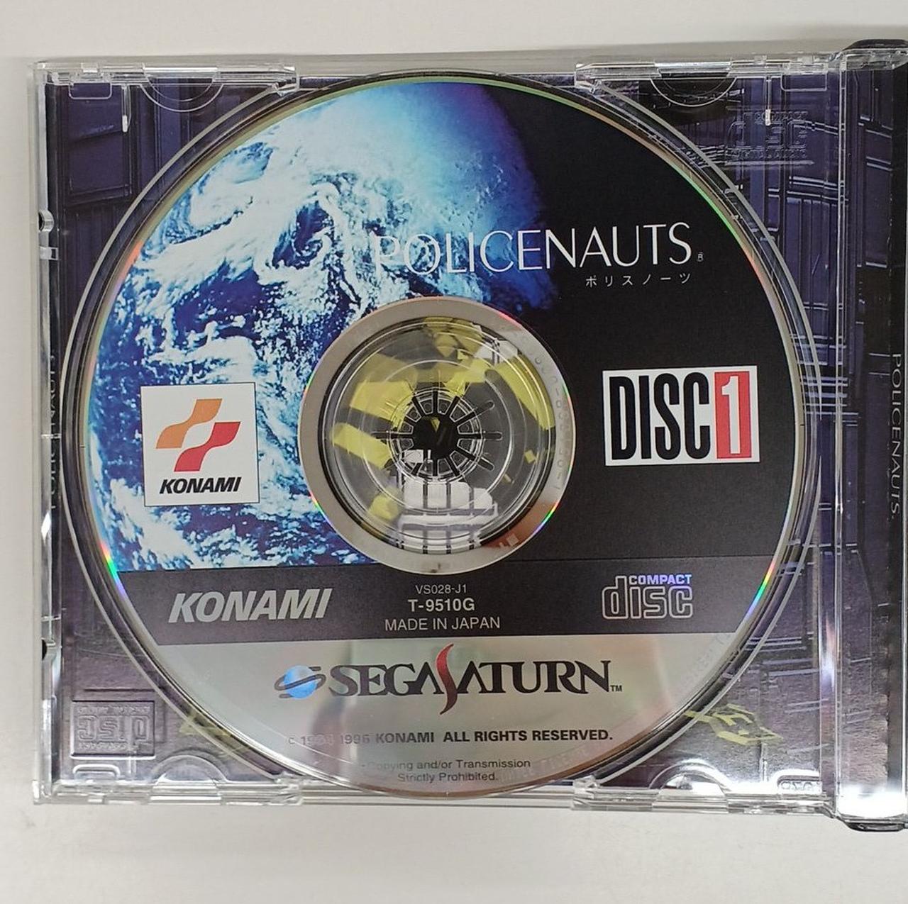 【SS】 ポリスノーツ ポリスノーツ｜セガサターン (SS)｜コナミ｜レトロゲームから