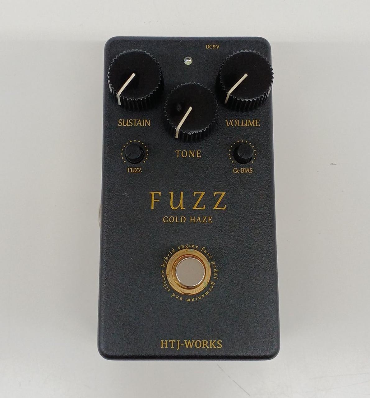 HTJ-WORKS GOLD HAZE FUZZ ファズ HTJ-WORKS GOLD HAZE Hybrid Fuzzファズ 歪み エフェクター 送料