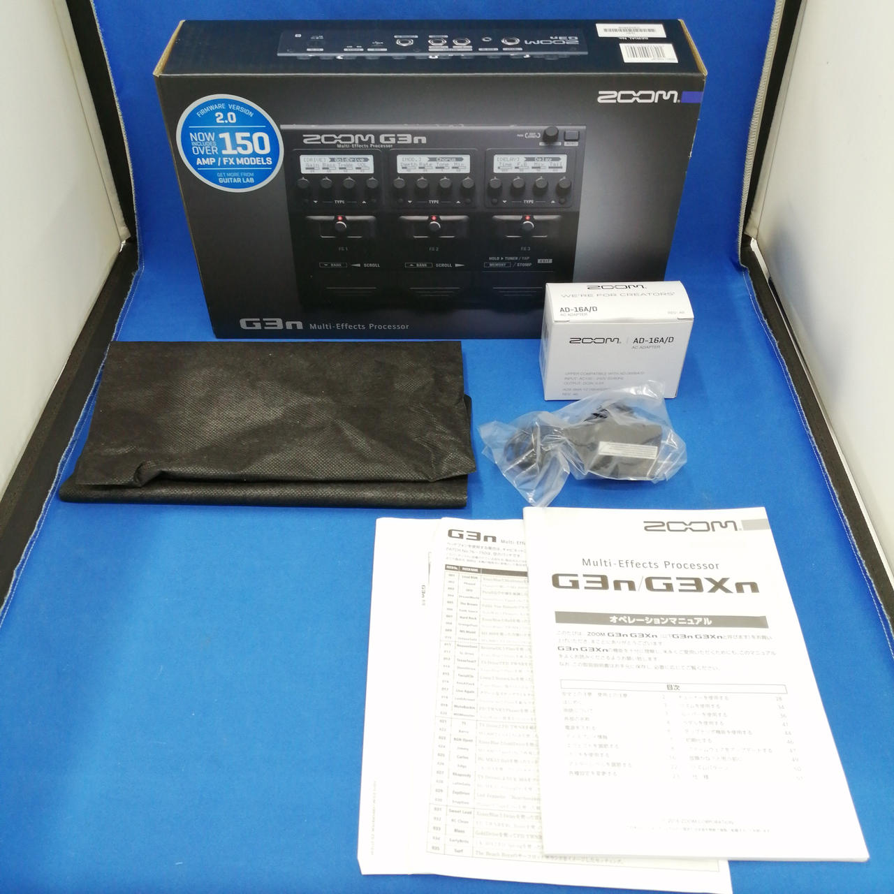 ZOOM G3n マルチエフェクター　新品未使用 Amazon | ZOOM ズーム ギター用 マルチエフェクター G3Xn