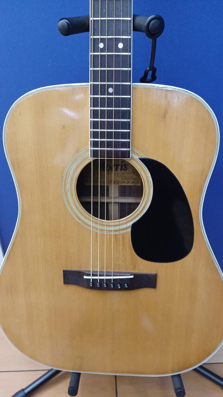 ▲MORRIS/モーリス アコースティックギターー F-12 Ano1970 F-12 II | 生産完了品 | MORRIS GUITARS モーリスギター