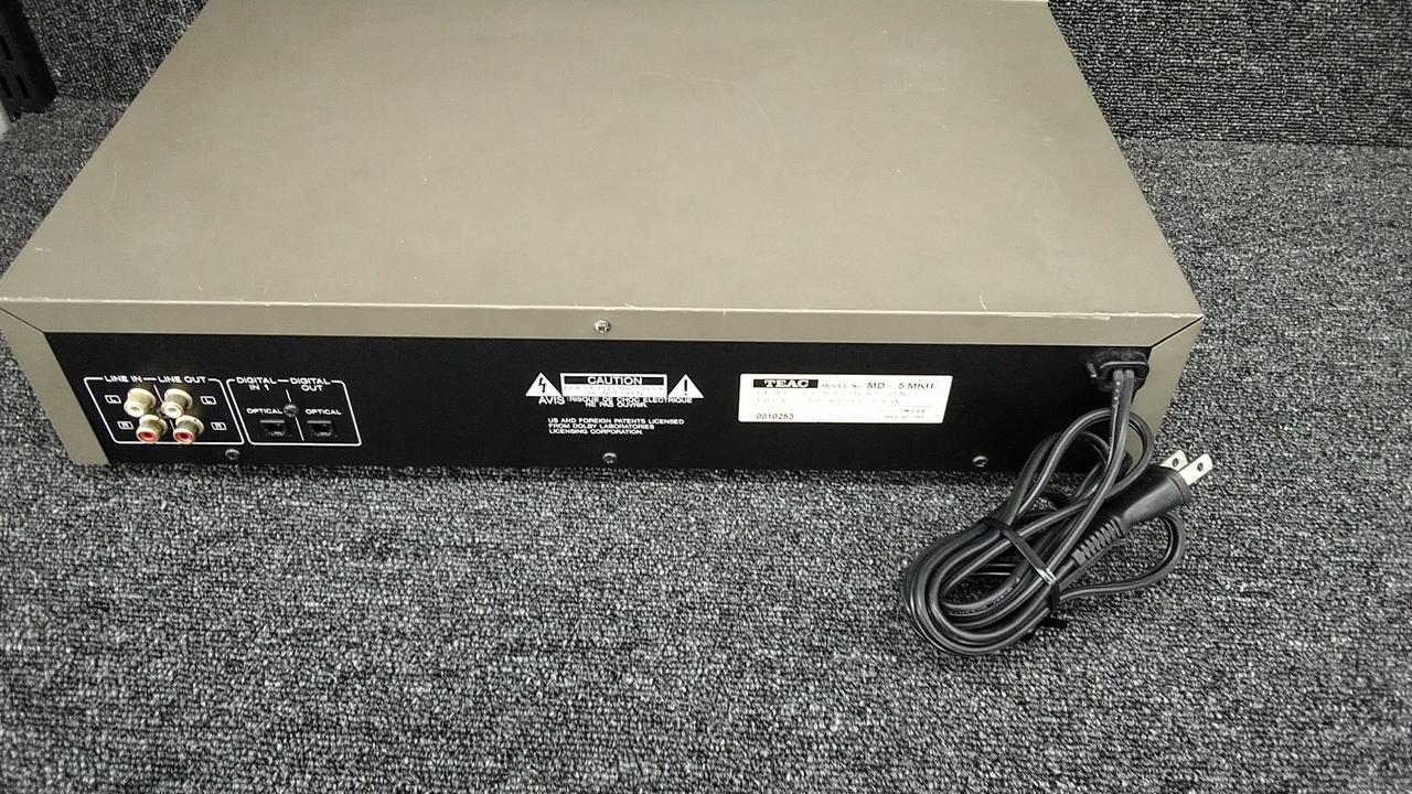 TEAC|MDデッキ(ミニディスクデッキ)|HARDOFFオフモール（オフモ