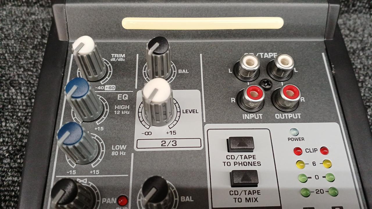 ベリンガー(BEHRINGER)|5CHアナログミキサー|HARDOFFオフモール