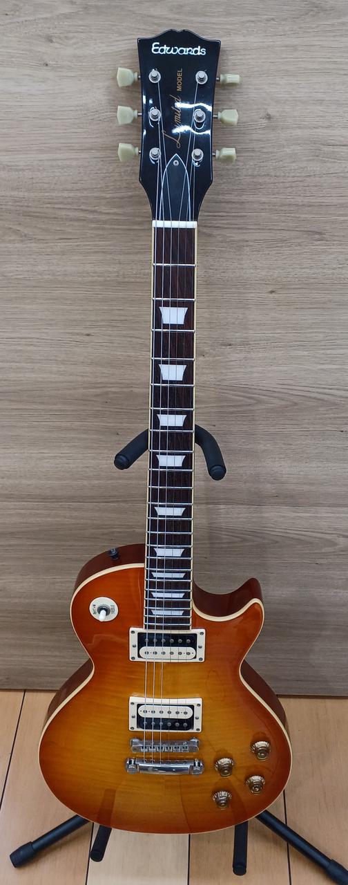 EDWARDS レスポール　ベース エドワーズ Edwards E-LP-92CD BK 税込販売価格 ￥56,800- 中古 クールな