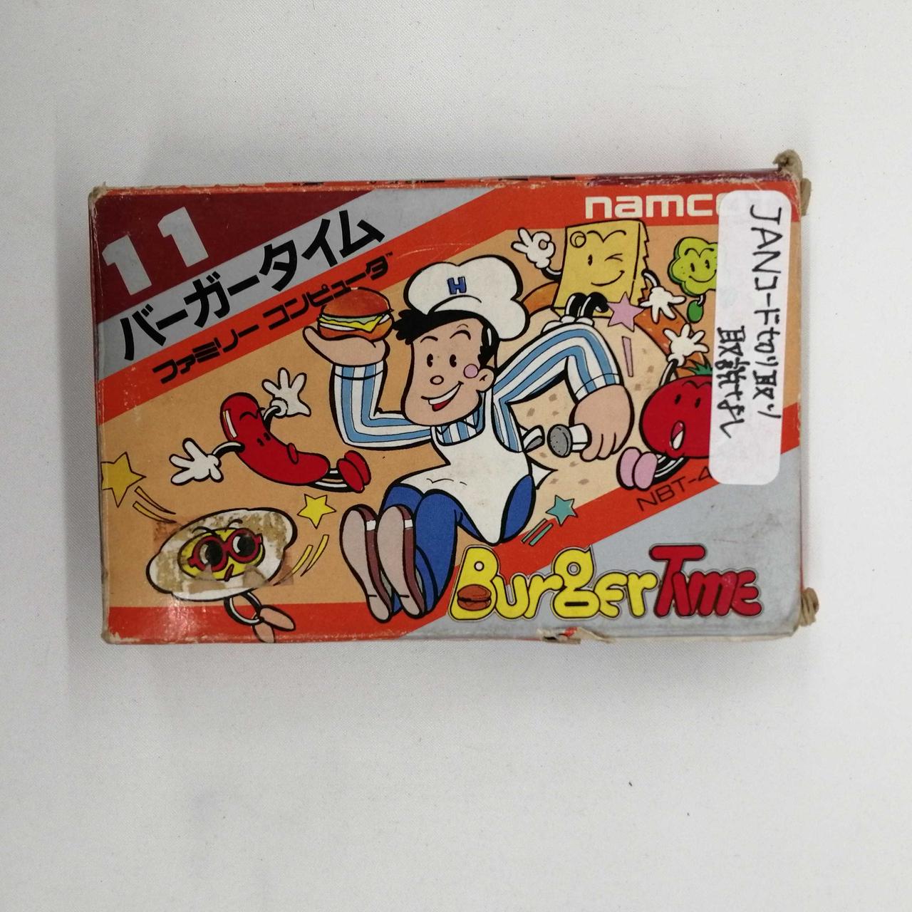 バーガータイム ファミコンカセット ナムコ|ファミコンソフト|HARDOFFオフモール（オフモ）|1010270000055546