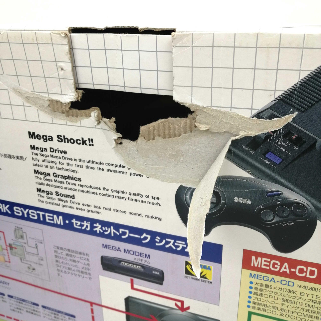 メガ4WD スーパーファイブセット 新品未開封 外箱が凹んでる箇所あり セガ(SEGA)|メガドライブ|HARDOFFオフモール（オフモ