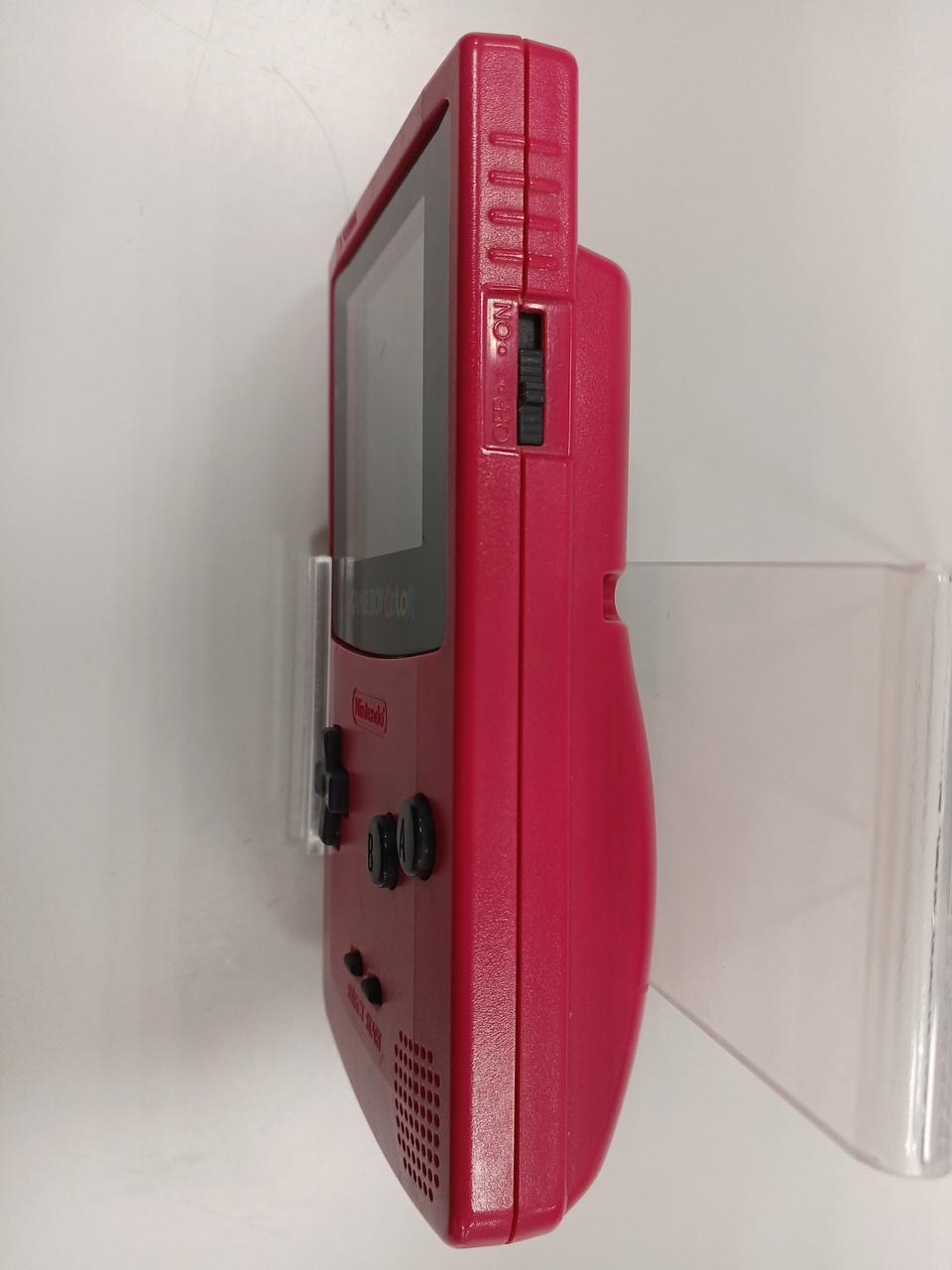 ゲームボーイ - (本体) GAMEBOY COLOR(ゲームボーイカラー) レッド 任天堂(CGB-001) ゲームボーイ - 【極美品】 ニンテンドー ゲームボーイカラー