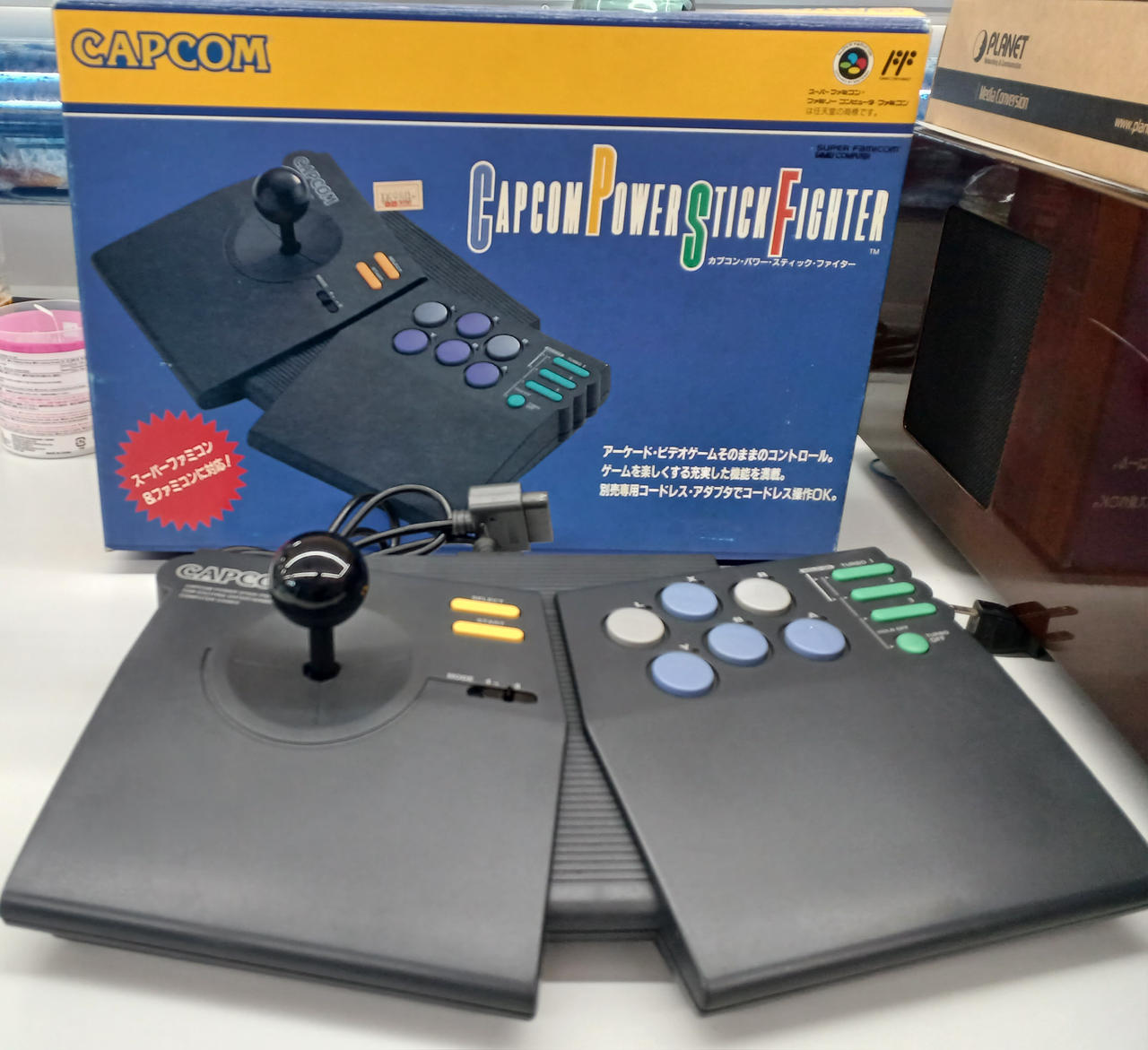 カプコン　パワースティックファイター カプコンパワースティックファイター - メルカリ