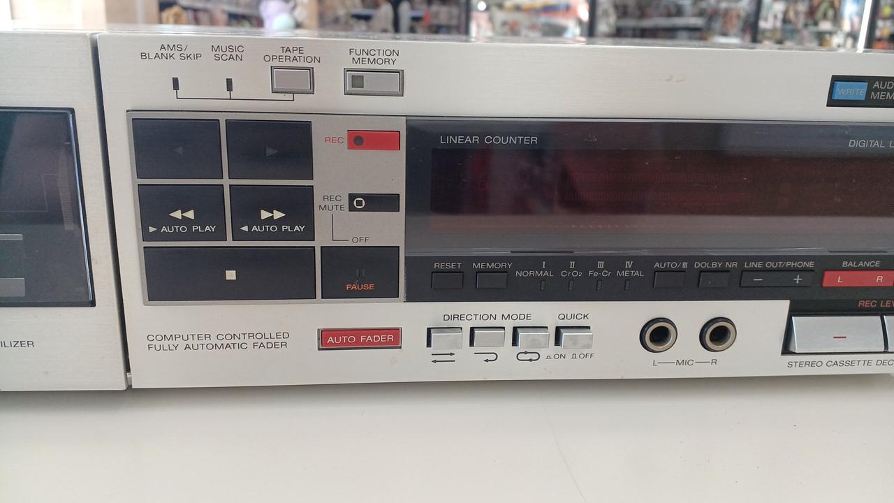 美品メンテナンス整備済 SONY製 ステレオカセットデッキ TC-WR705S SONY カセットデッキTC-WR705S 修理 | Castman Hendrix Sound