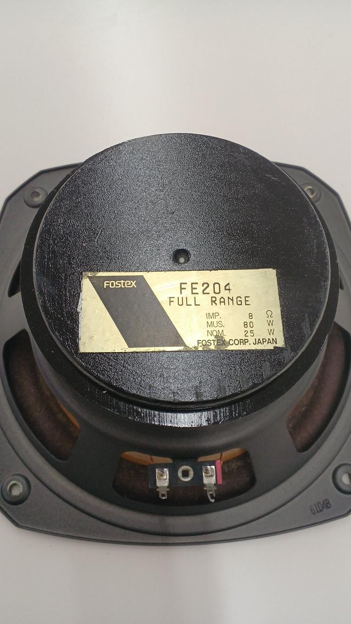 Fostex FE204 フルレンジスピーカー 4個セット Fostex FE204 フルレンジスピーカー 4個セット Fostex FE204 20cm