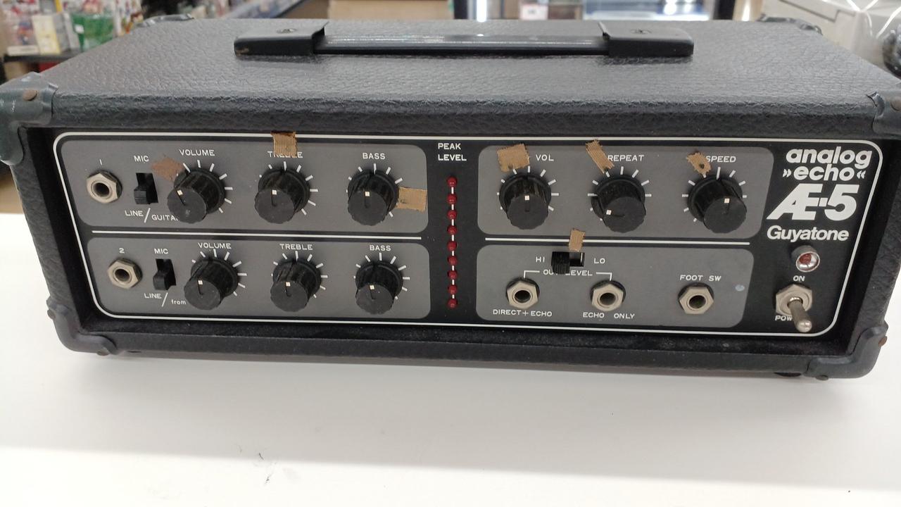 ○Guyatone analog echo AE-5 アナログエコーマシン ビンテージ Used