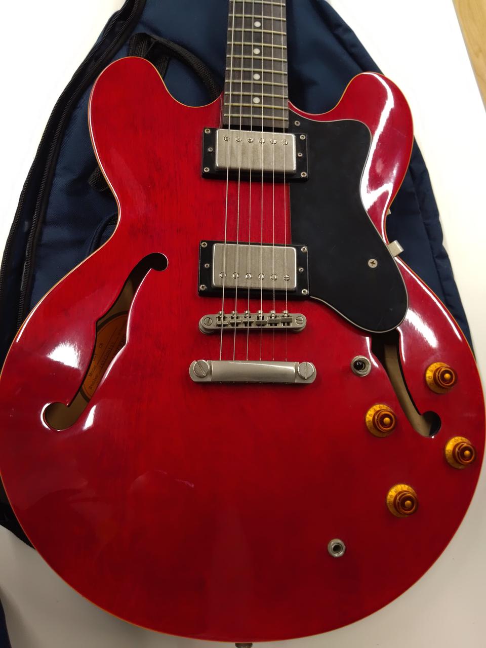 販売終了 Epiphone セミアコ Cherry DOT Studio CH ヨドバシ.com - Epiphone エピフォン セミアコースティック