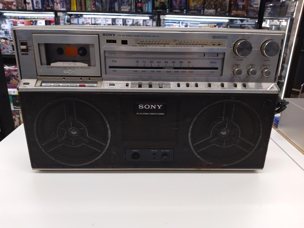 SONY CFS-F5 ラジオ・ラジカセ SONY Metal XYZ CFS-F5 試聴 - YouTube