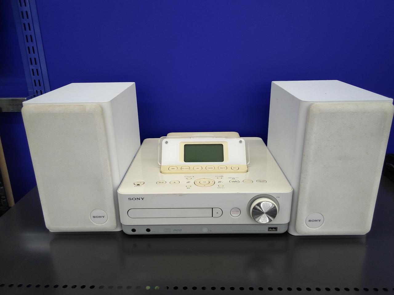 SONY HDD/CD対応 ハードディスクコンポ CMT-E300HD/S SONY HDD/CD対応