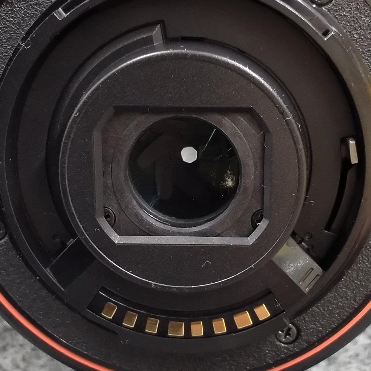 18-55mmレンズ接点側内部にカビあり