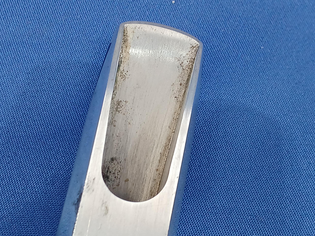 【しん☆】【6番】アルトサックス　メタルマウスピース　ノーブランド　おまけ 試奏無し メタル アルトサックスマウスピース6# - メルカリ